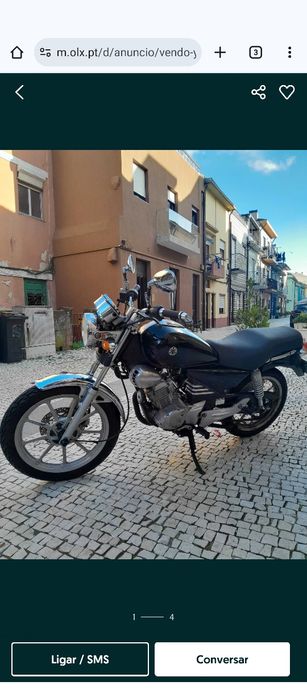 Moto Yamaha 125   .