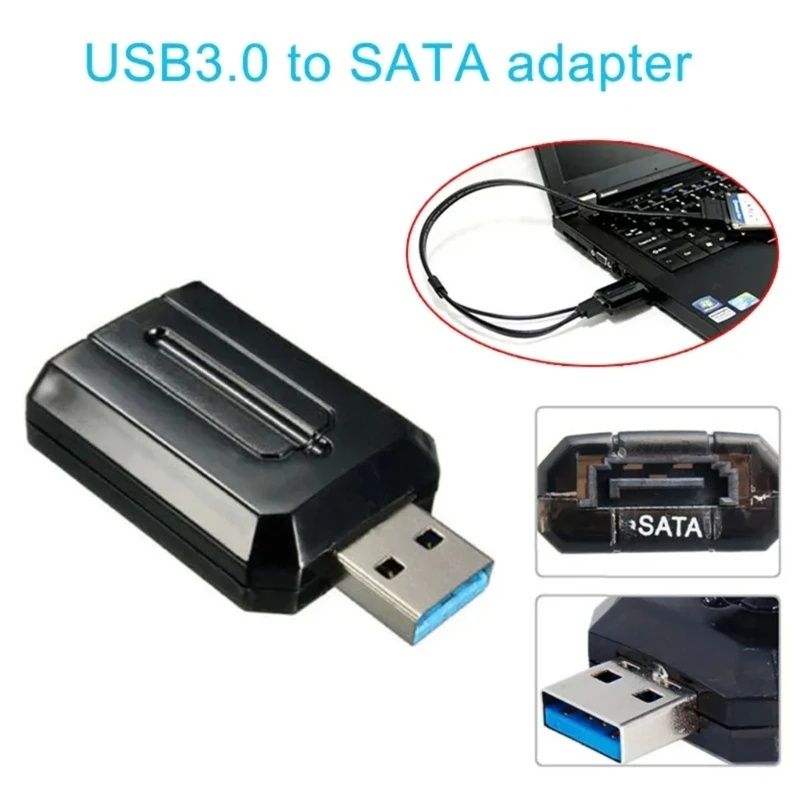 Usb to SATA перехідник, adapter: 249 грн. - Комплектуючі та аксесуари ...
