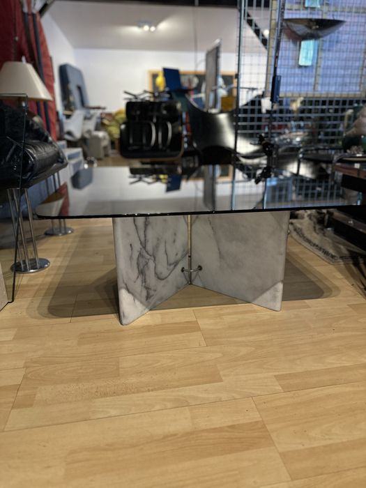 Rzadki stolik kawowy Ikea Lagun. Marmur
