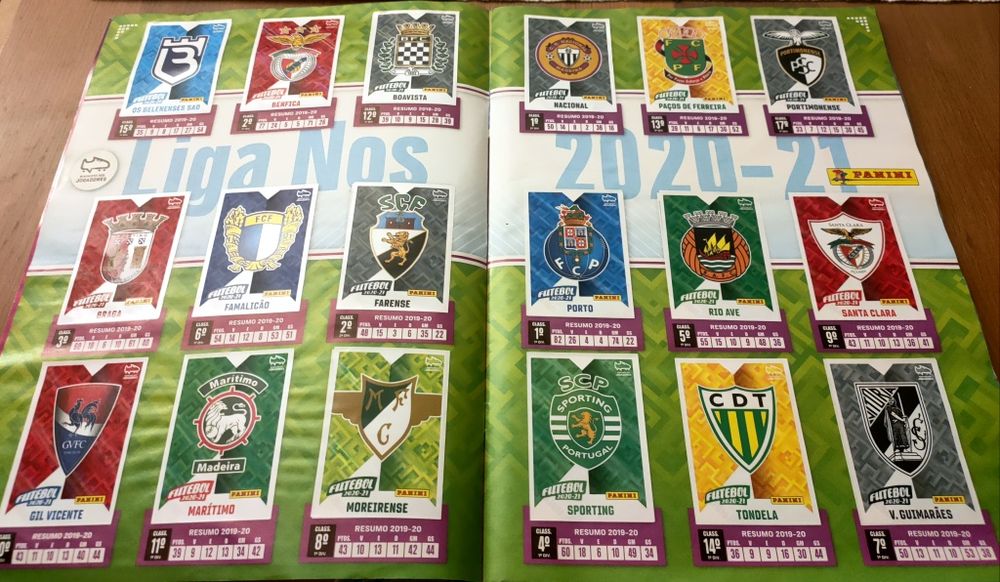 Vendo Caderneta Futebol 2020/2021