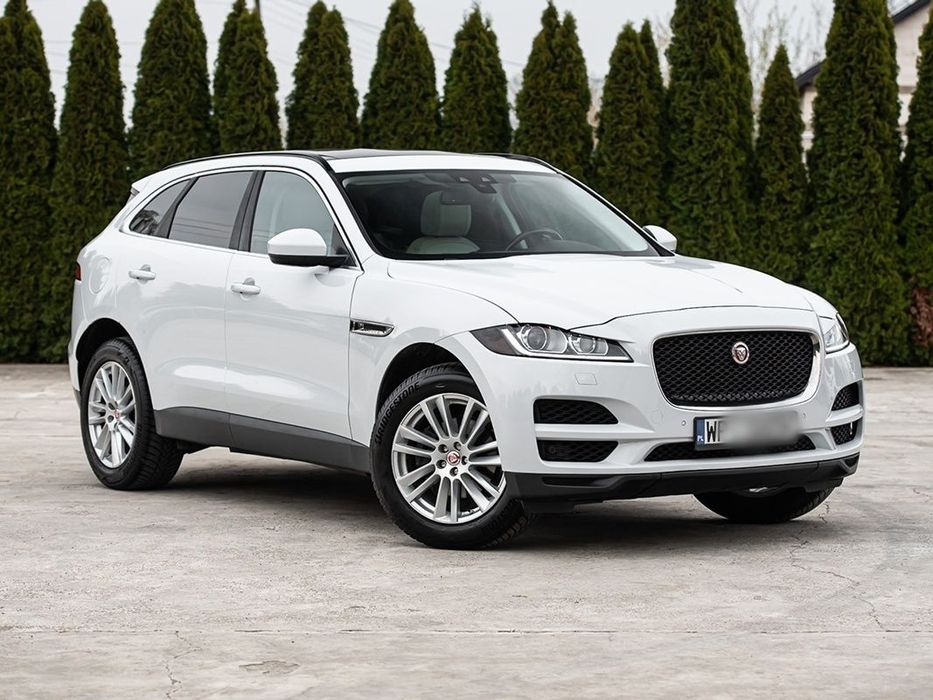 Jaguar F-Pace Jaguar F-PACE 2.0D 4x4 Prestige Kamera Wentylowane fotele Jasna Skora