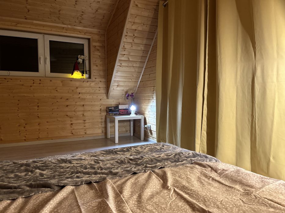 Wynajem domku z sauną i kominkiem dla 10 osób, blisko jezior i rzeki