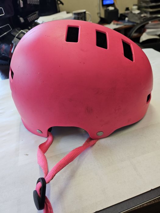 Kask hulajnoga rolki  różowy