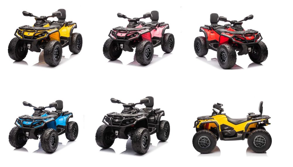 2os. 800W 24V/7ah 4x4 Quad Pojazd Auto samochód Autko na akumulator