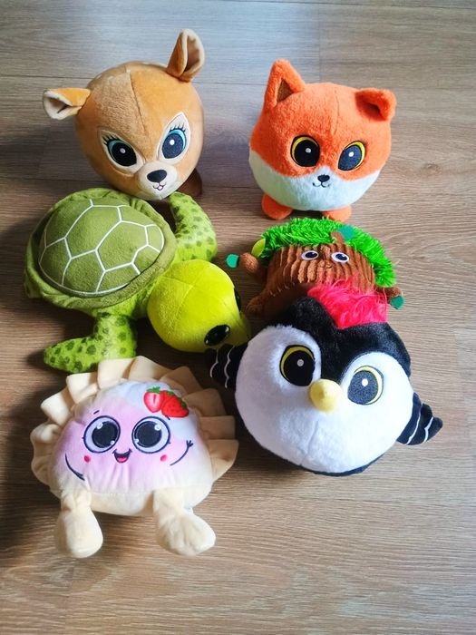 Zestaw maskotek Biedronka, Lidl