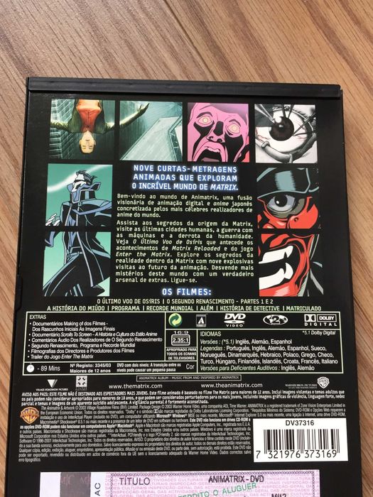 DVD Animatrix (from The Matrix Saga)64285980358659121