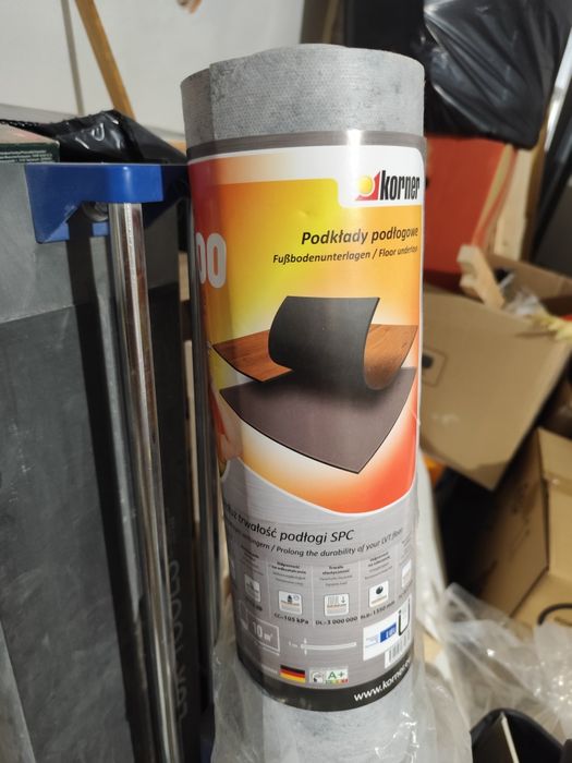 Podkład pod panele winylowe 1mm Korner SPC 1200kg/m3