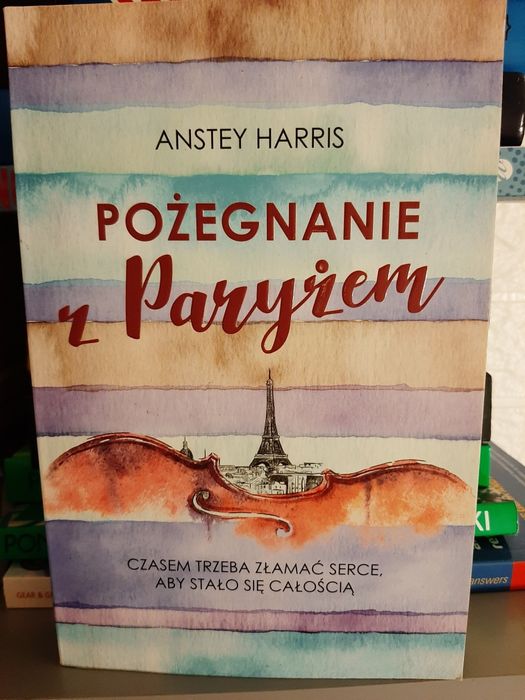 Książka Pożegnanie z Paryżem