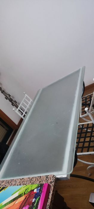 Mesa de jardim em ferro