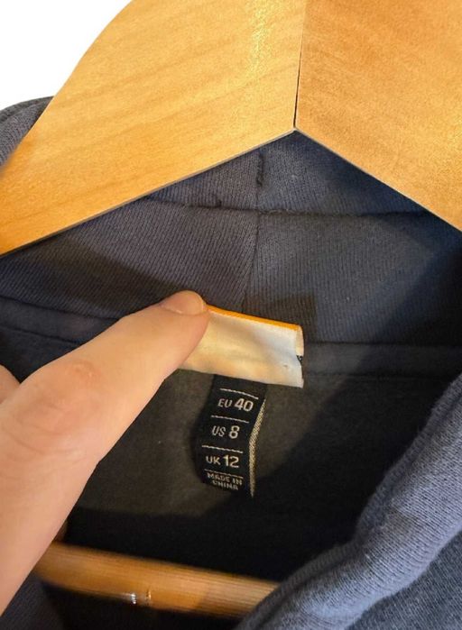 Bluza damska ellesse szara duże logo m