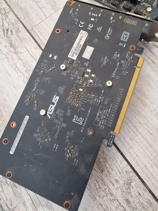 Gtx 1050ti asus dual 4gb на пломбі!