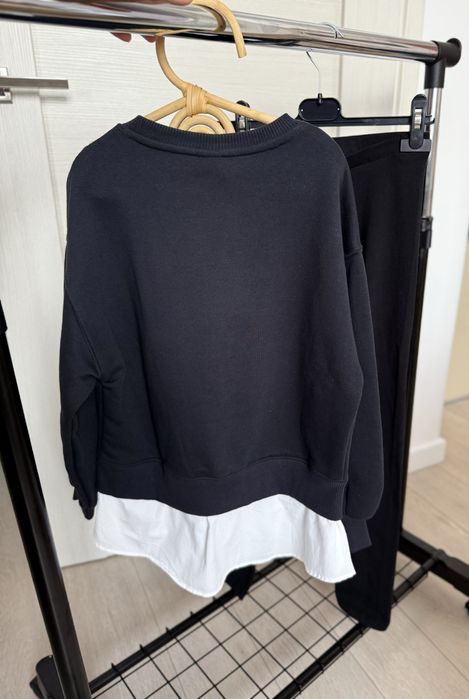 Стильний світшот ZARA оверсайз худі подовжене 10 11 років