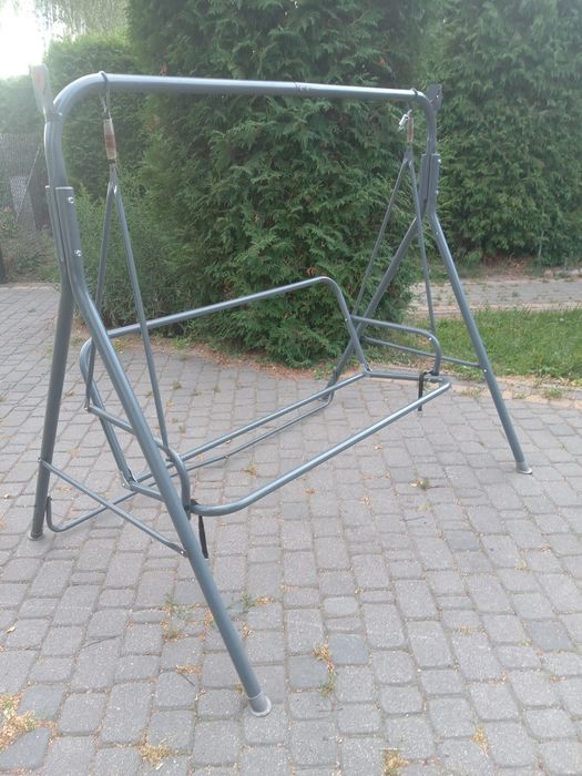 Huśtawka ogrodowa metalowa