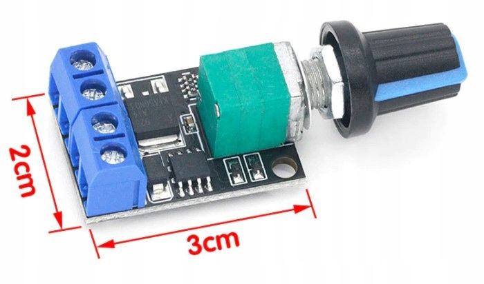 Regulator obrotów silnika PWM 10A DC 5-16V