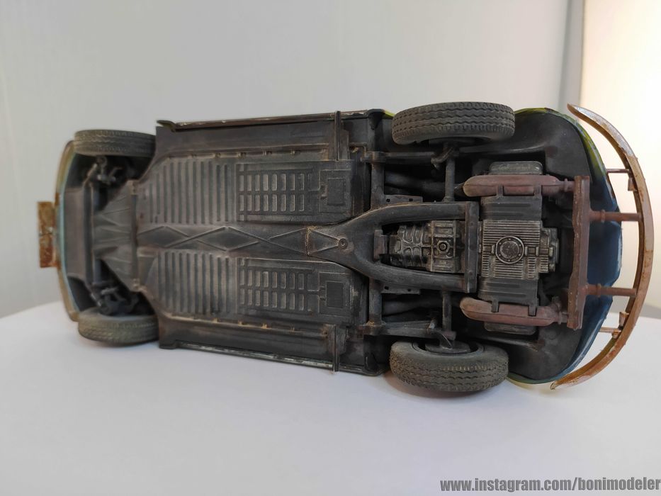 VW Beetle 1968 - Modelo em Escala 1:24