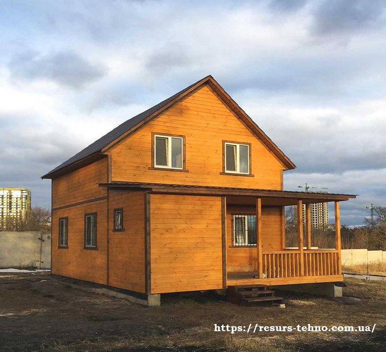 Каркасные, утеплённые дома. Недорогие. Быстровозводимые.