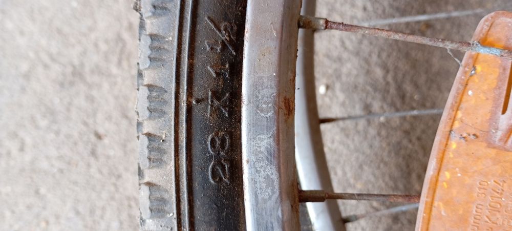 Rodas 28 bicicleta antiga