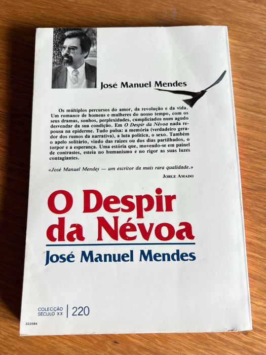 O DESPIR DA NÉVOA     José Manuel Mendes