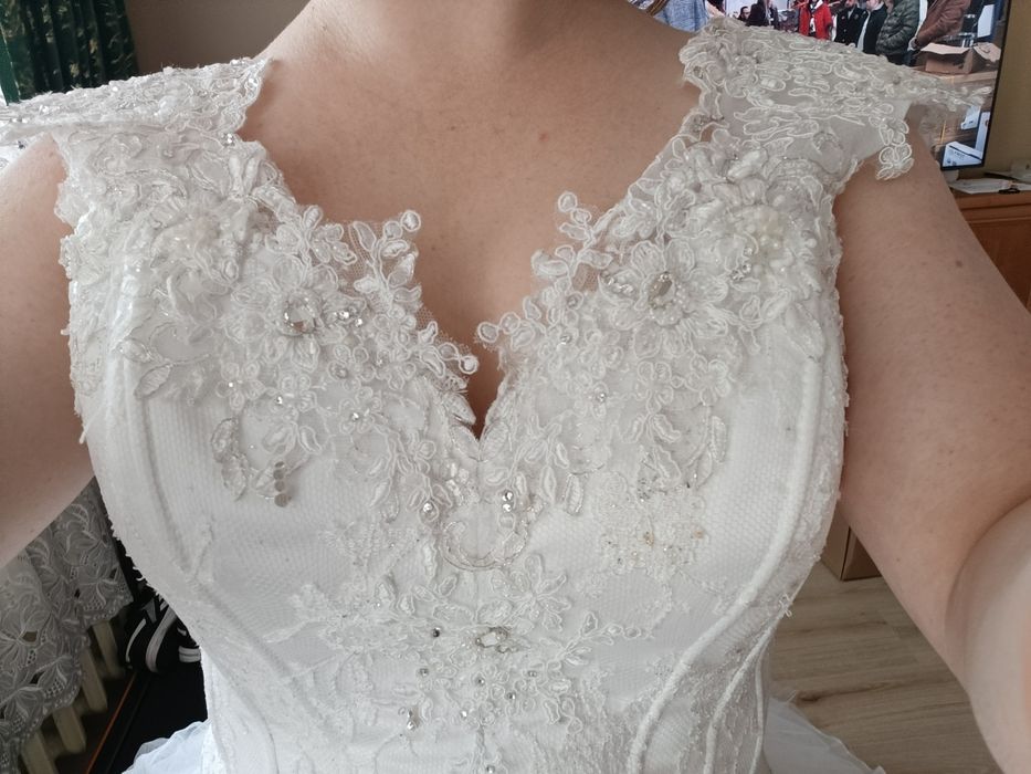 Suknia ślubna księżniczka