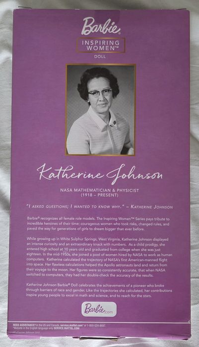 Barbie Collector – Katherine Johnson (Inspiring Women Series)