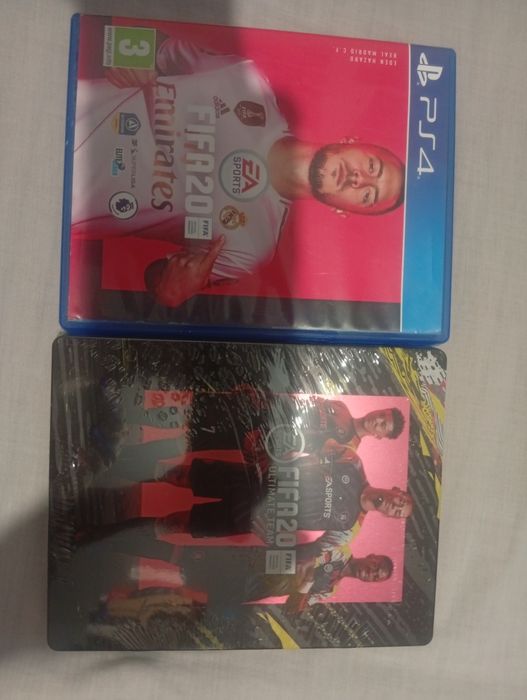 FIFA 20 PS4 PS5 bdb + steelbook kolekcjonerski FIFA 20 nowy w folii + wysyłka do Paczkomatu InPost gratis