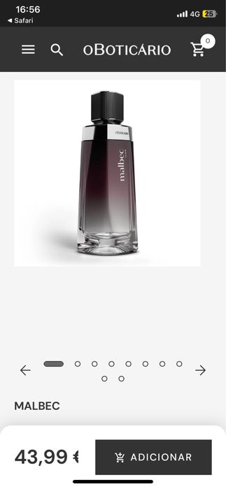 Perfume Malbec boticario