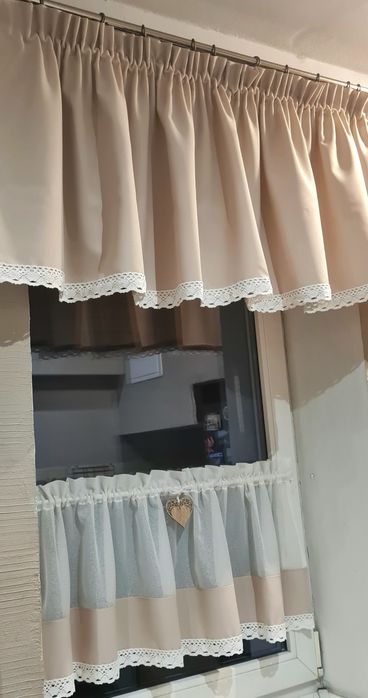 Komplet firanek w stylu Retro