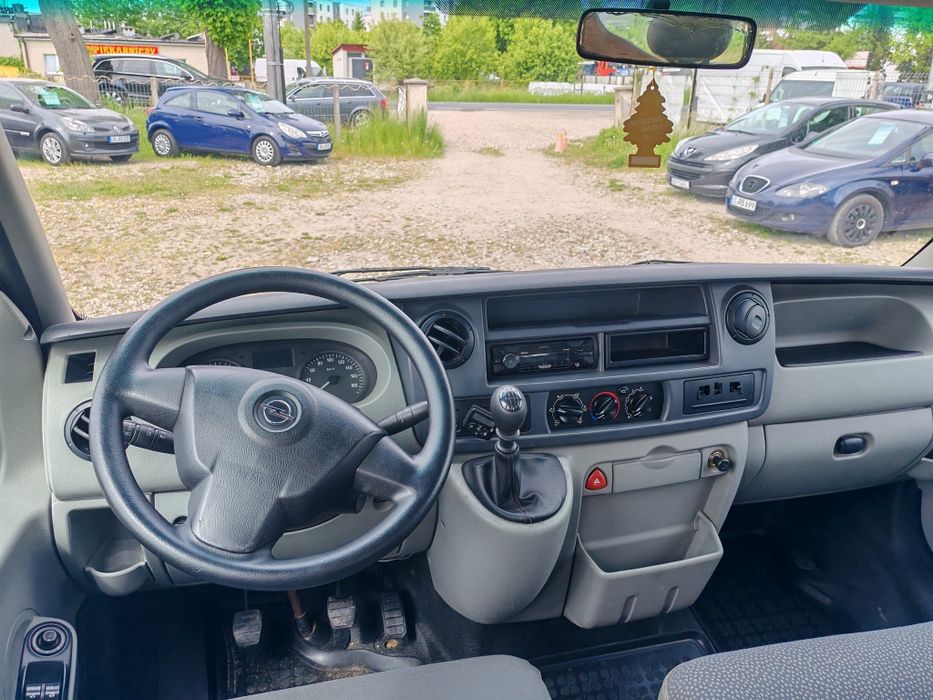 Opel Movano 2.5 CDTI (120 KM) AUTOLAWETA, DUBEL, Hak 3.5 T, 2007 r