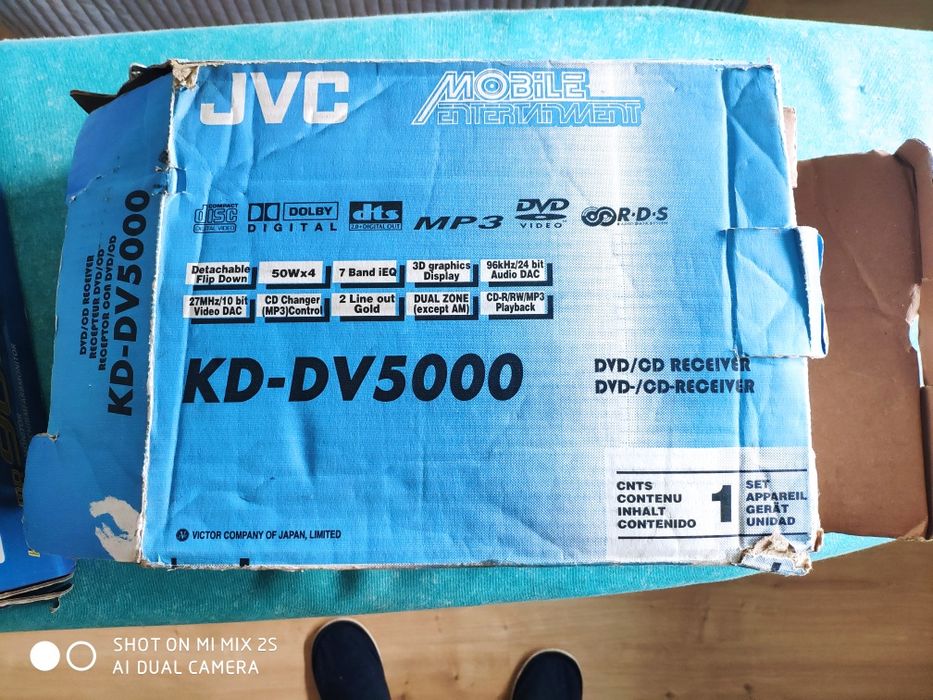 Rádio CD-DVD com TV