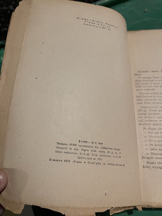 faraon tom.2 1949 biblioteka chlopskiej drogi