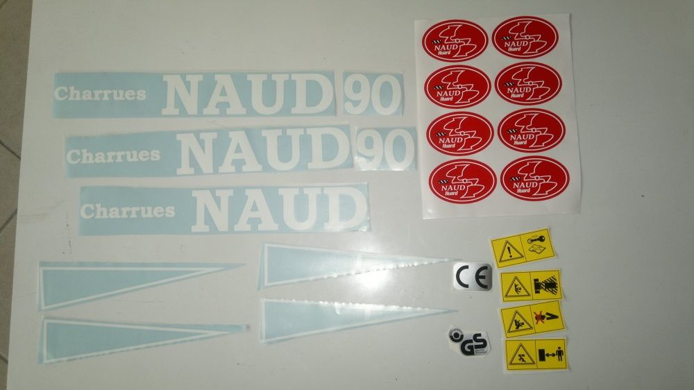 naklejki pług naud 90