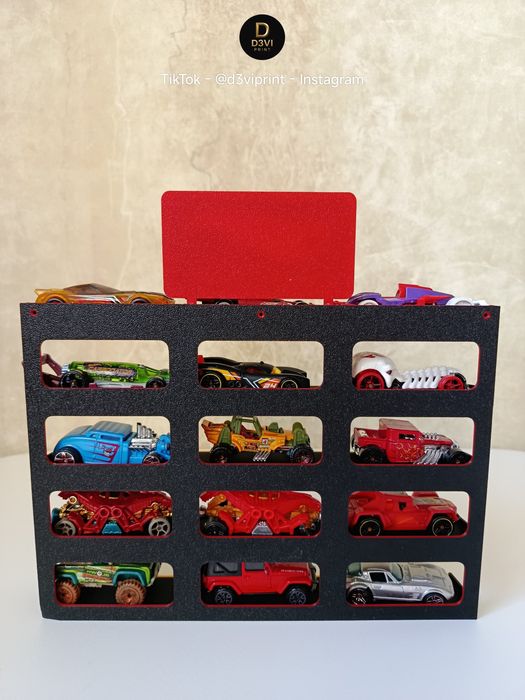 -10% ‼️Стенд-гараж для машинок 1:64 Hot Wheels, Matchbox та інших