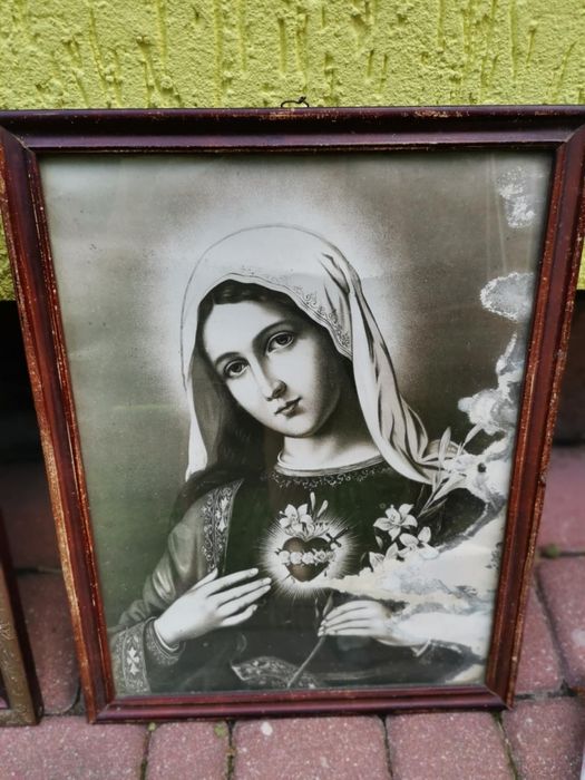 Sprzedam widoczny obraz. Antyk. Stara rama.