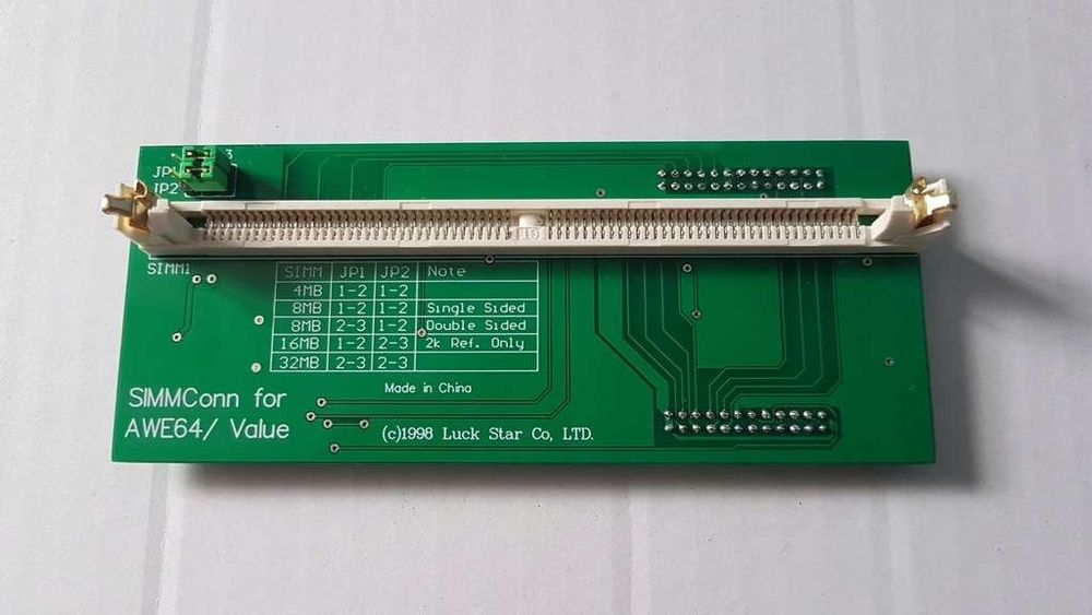 Simmconn do Awe64 Value Retro.