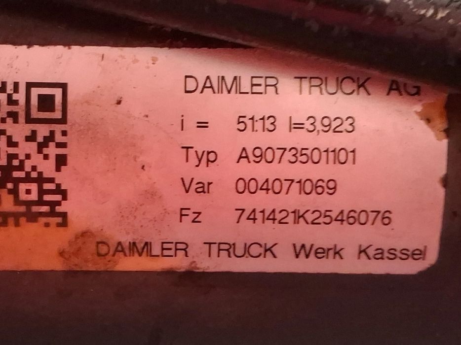 Eixo traseiro discos MERCEDES-BENZ Sprinter 3,5-t (907, 910)
