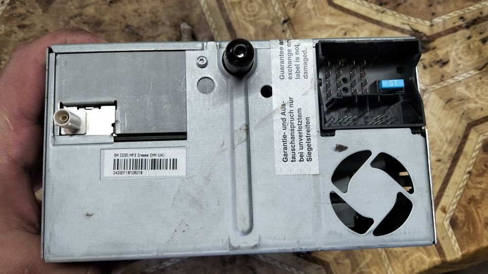 Магнітола CD30MP3 Opel Zafira, Astra, Vectra