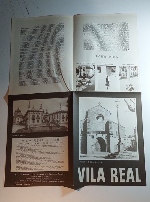 Vila Real - Roteiro ROTEP | Incluí Mapa Desdobrável