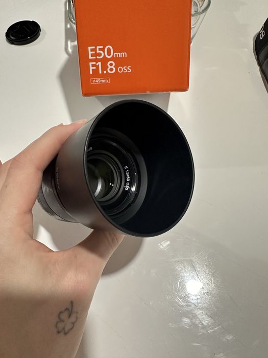 Обʼєктив Sony 50 мм 1.8
