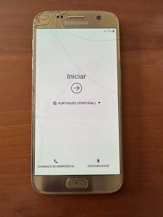 Samsung Galaxy S7 para peças ou reparação Totalmente Funcional