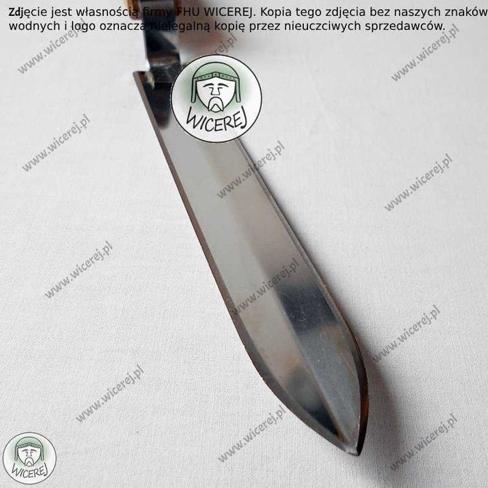 Nóż do Odsklepiania Nierdzewny z Profilowanym Ostrzem 20cm hartowany