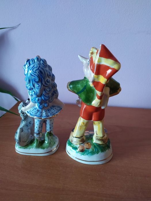 Статуэтка Мальвина и Буратино