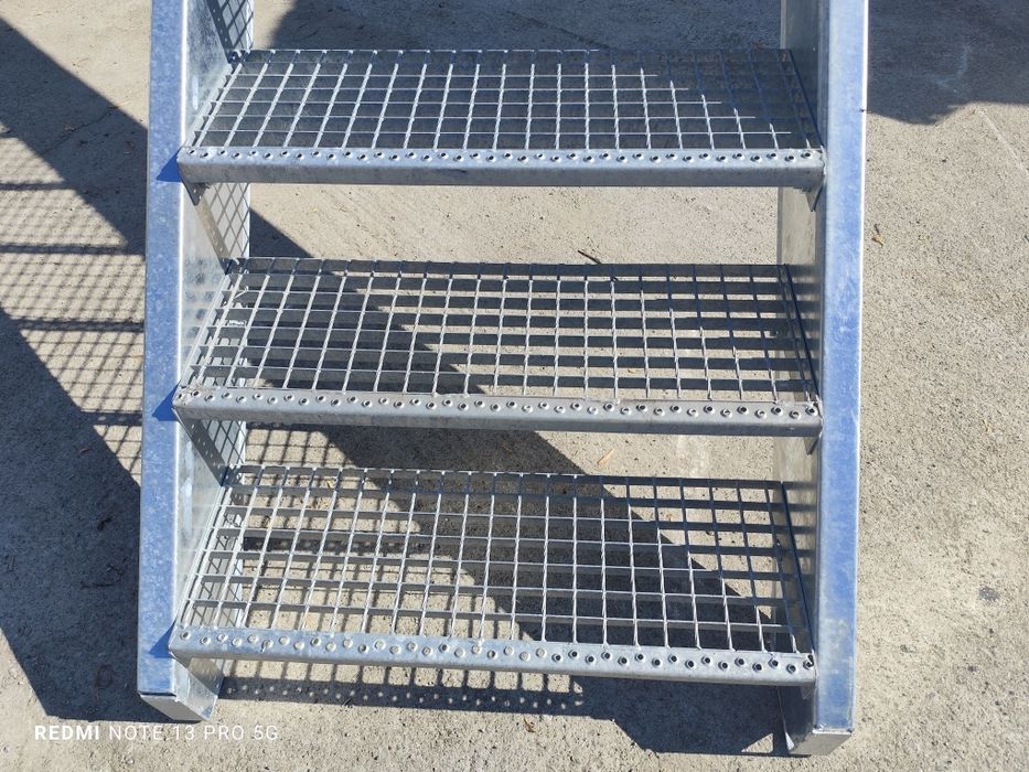 Schody metalowe wema wejście na 281cm loft