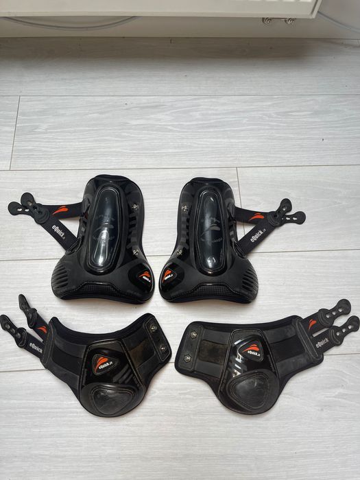 Ochraniacze eSCHOCK LEGEND przód+tył M black EQUICK