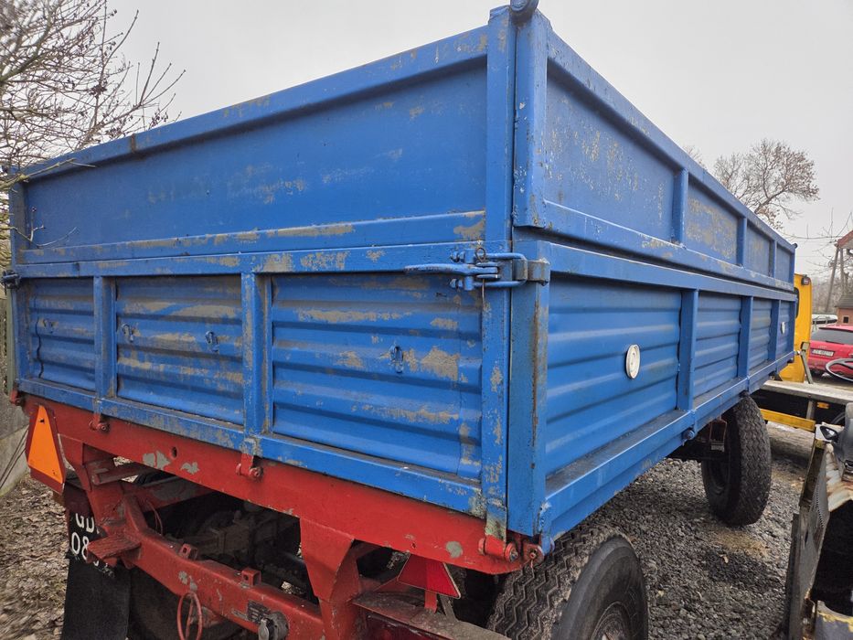 Przyczepa rolnicza Autosan d50 6t d46 4,5t do zboża transport laweta