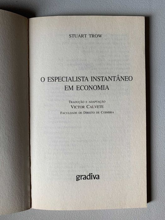 O Especialista Instantâneo em Economia
