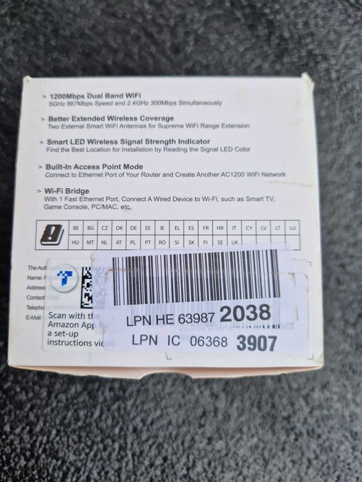 BrosTrend AC1200 WiFi Extender