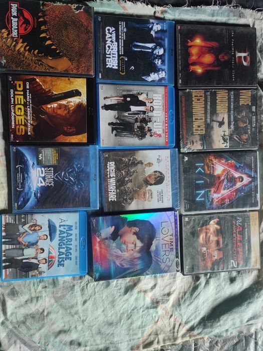 filmmy nowe zafoliowane DVD i blu-ray