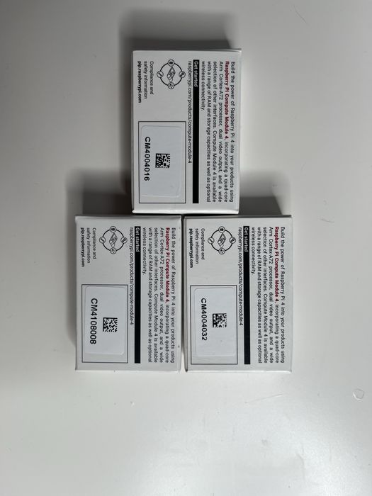 Raspberry Pi Compute Module 4 (CM4) 4/8GB RAM 16/32GB eMMC