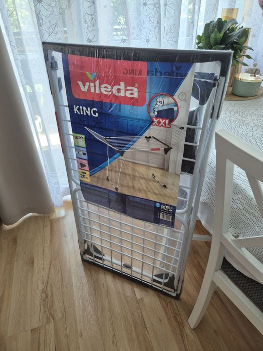 Nowa suszarka na pranie vileda - KING