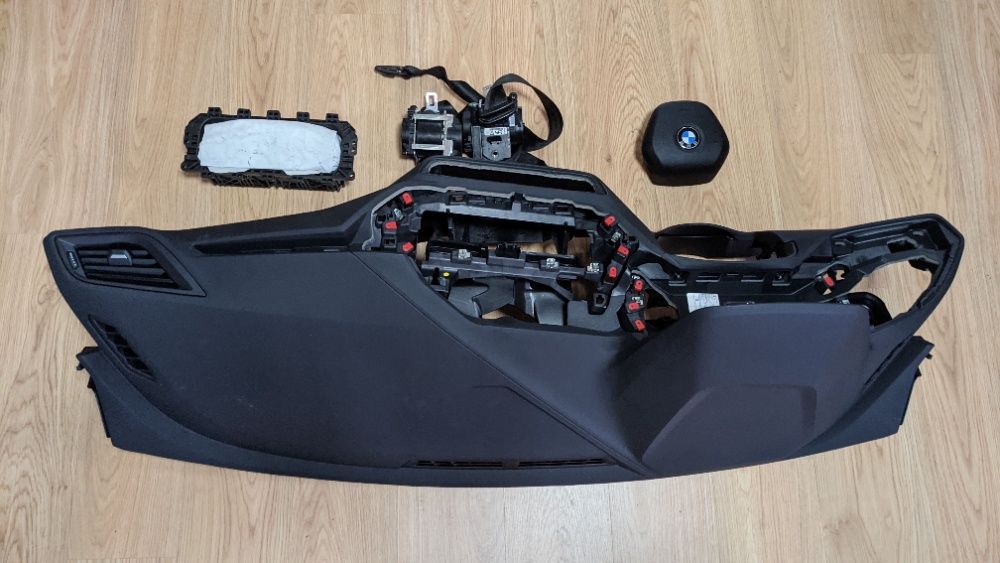 Conjunto Kit Airbags Tablier BMW Série 1 F40 Original 2019/2024